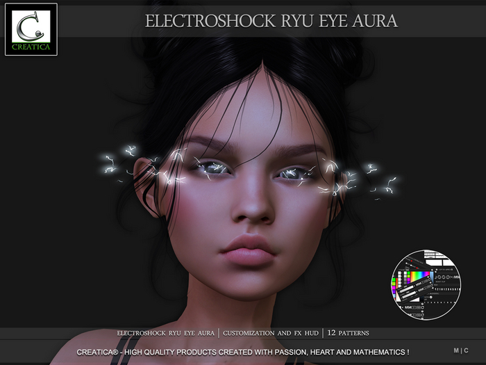 Electroshock Ryu Eye Aura by CREATiCA