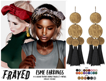 Frayed - Esme Earrings