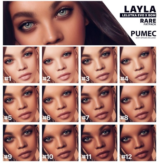 #8 --- PUMEC  -  LAYLA  - MAY --- LELUTKA x BOM