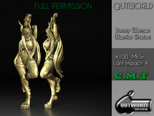 .::QUTWORLD Bunny Woman Warrior Statue::.FP