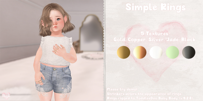Blush. Simple Rings - DEMO