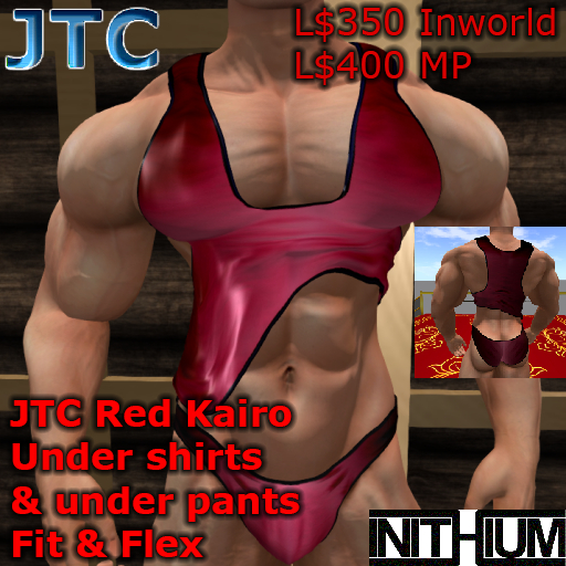 JTC [INITHIUM] UNDERWEAR RED [BOX]