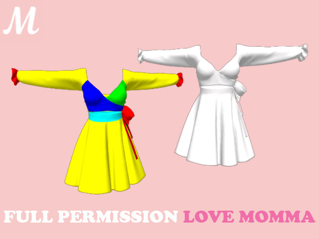 DEMO-M016-CASUAL DRESS LOVE MOMMA