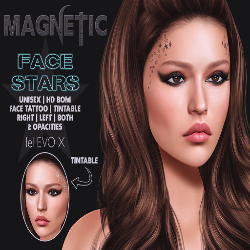 Magnetic - Face Stars
