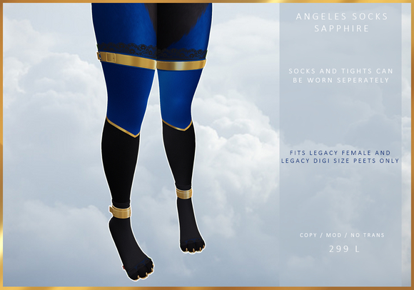 [MODZ] ANGELES SOCKS - SAPPHIRE - LEGACY ONLY (ADD ME)