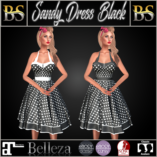 BS-Sandy Dress Black