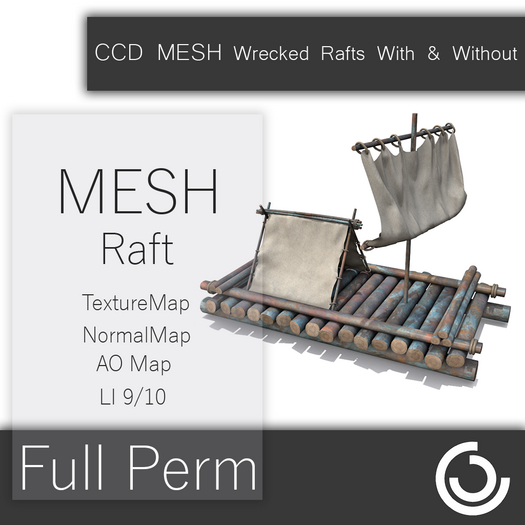 MESH Wrecked Rafts With & Without Sail