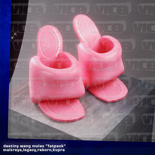VICE - Destiny Wang Mules "FATPACK"