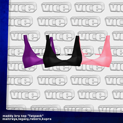 VICE - Maddy Bra Top "FATPACK"