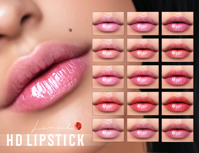 Lempika - 15 Lipstick Lelutka Evox #52