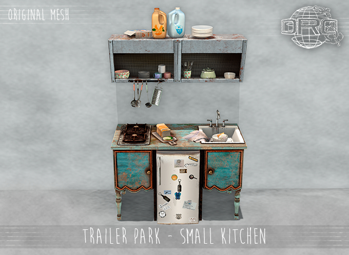 -DRD- Trailer Park - Small Kitchen