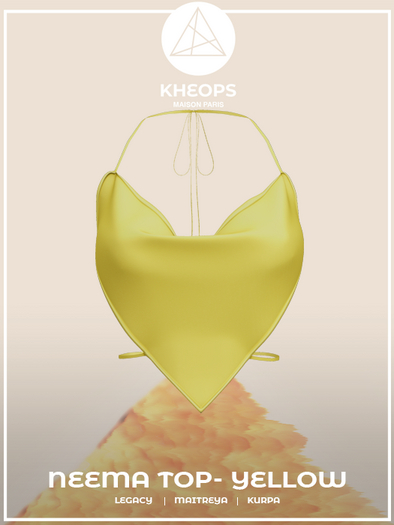 Kheops /\ - Neema Top - Yellow
