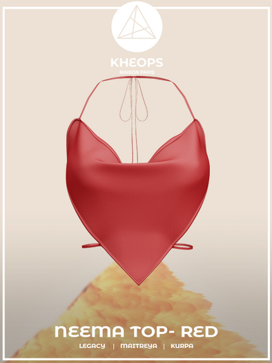 Kheops /\ - Neema Top - Red