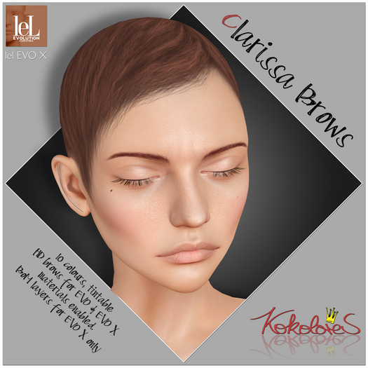 [KKLRS] Clarissa Brows {bxd} - wear me!