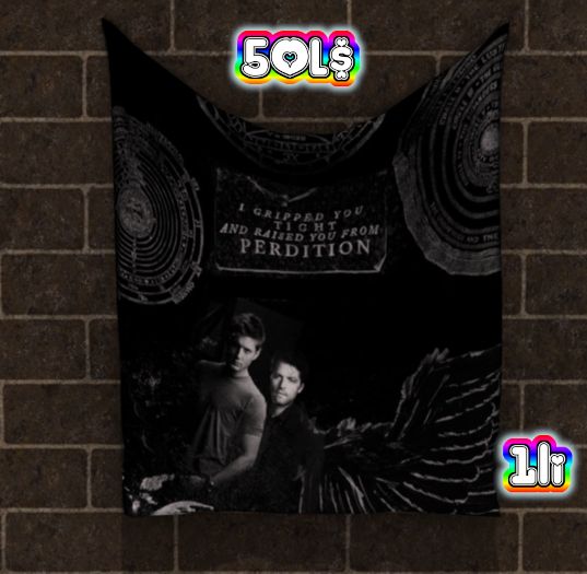 Destiel  - Wall Hanging 1li