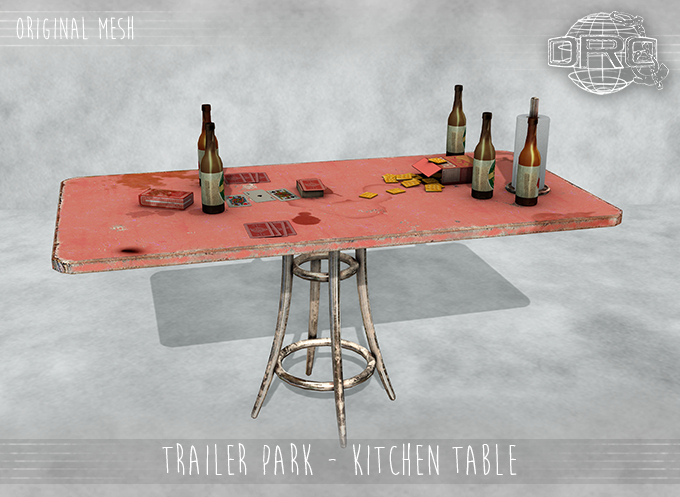 -DRD- Trailer Park - Kitchen Table