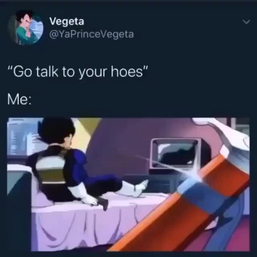 Go talk to your hoes (tik tok)