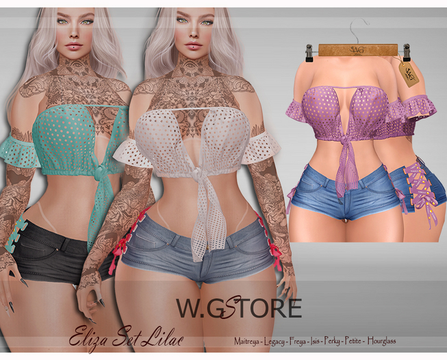 W.G STORE - Eliza Set LILAC