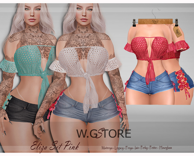 W.G STORE - Eliza Set PINK