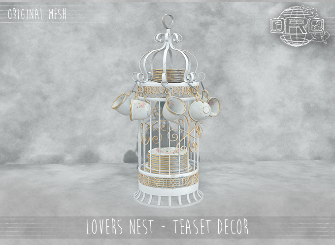 -DRD- Lovers Nest - Teaset Decor