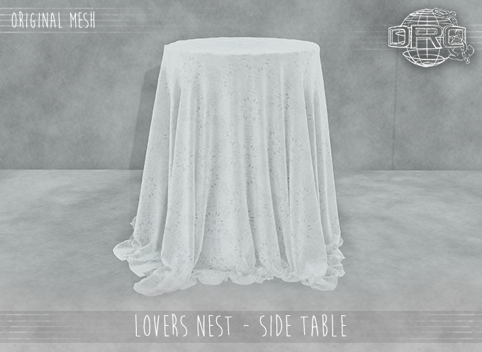 -DRD- Lovers Nest - Sidetable