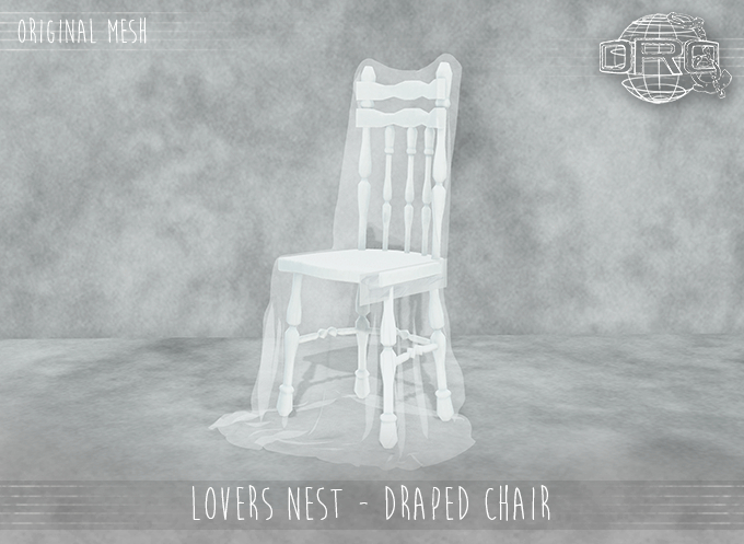 -DRD- Lovers Nest - Draped Chair
