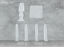 -DRD- Lovers Nest - Curtain Set