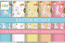 Easter Bunny Matching Kit 15 Seamless Fabric Textures NM