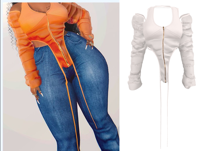 Jourda x SONYA Stacked Halter White