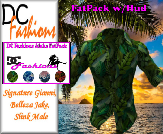 DC Fashion Aloha FATPACK Shirt