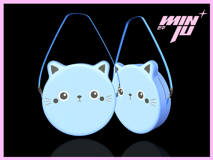 MINJU // Yoona HandBag Blue