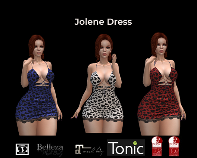 Jolene Mini dress cow 