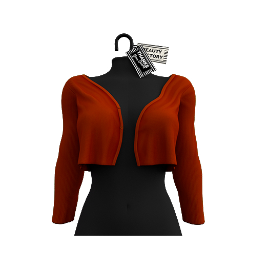 Cardigan Top By: BF Francy Top Orange