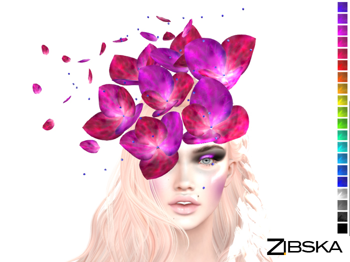 Zibska ~ Desda color change headpiece
