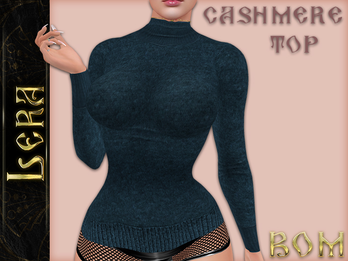 !L! Cashmere Top Teal