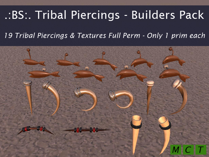 .:BS:. Tribal Piercings - Builders Pack