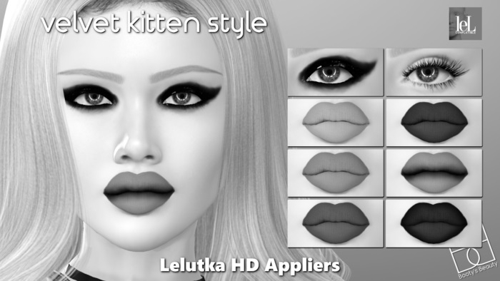 *Booty's Beauty* DEMO [Lelutka Evolution] Velvet Kitten Style