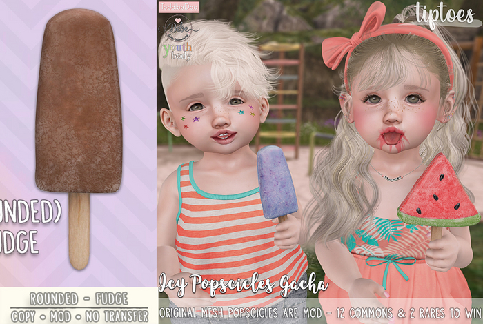 . tiptoes - Icy Popscicle [ Rounded ] - Fudge