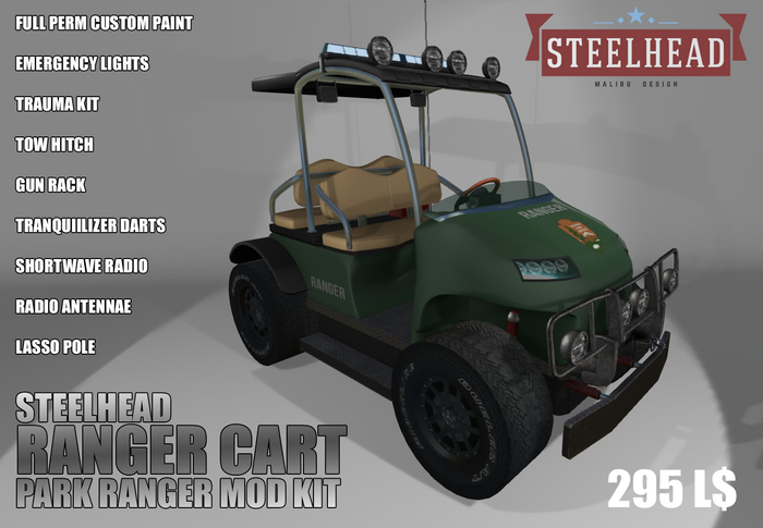 STEELHEAD RANGER CART MOD [PARK RANGER]