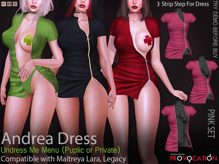 [Provocation] Andrea Dress-Pink