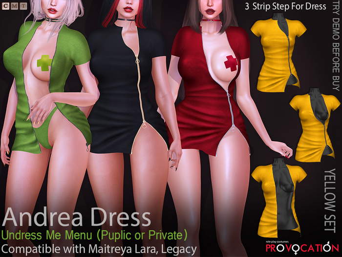 [Provocation] Andrea Dress-Yellow