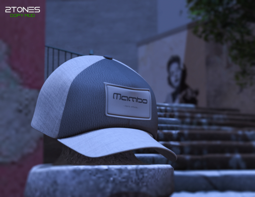 Mambo - 2Tones Cap - White