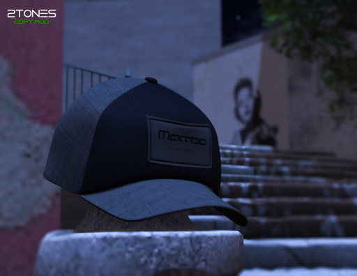 Mambo - 2Tones Cap - Black