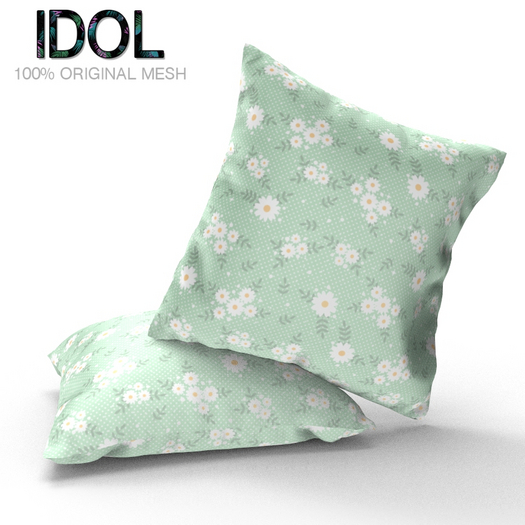Daisy Easter Pillow