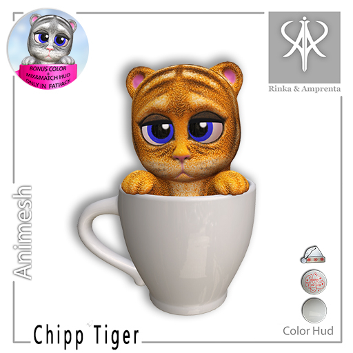 RINKA&AMPRENTA - Chipp Tiger White