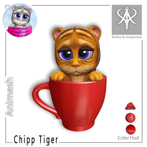 RINKA&AMPRENTA - Chipp Tiger Red