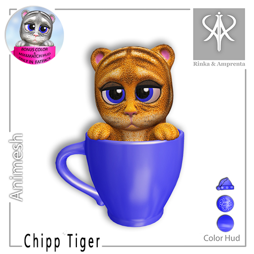 RINKA&AMPRENTA - Chipp Tiger Blue