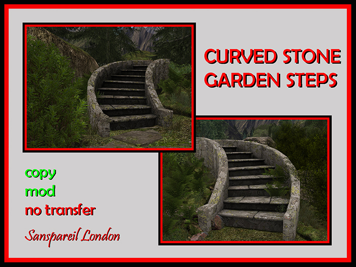 MP_ Fat Pack Curved Stone Garden Steps LH/RH