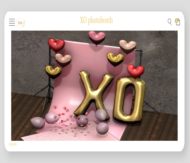 .::IDK::.XO photobooth