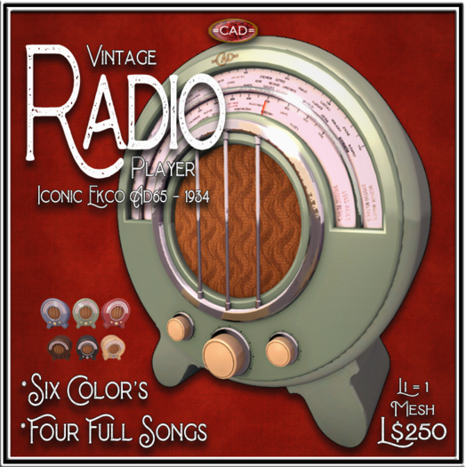 =CaD= Ekco Radio Player